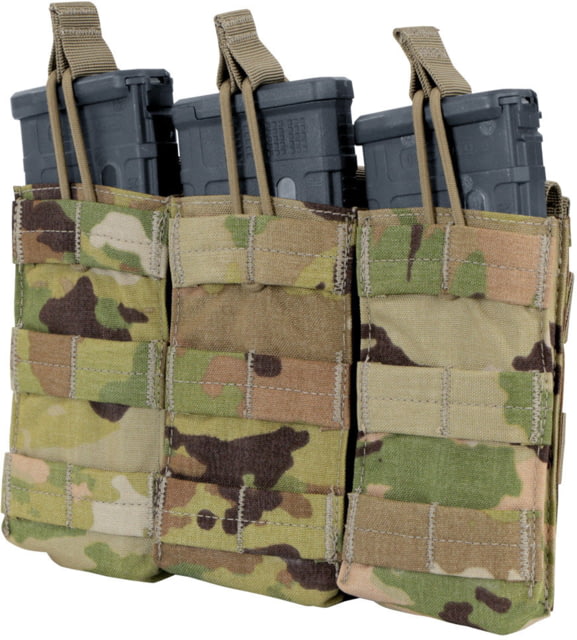 Condor Outdoor Triple M4/M16 Open Top Mag Pouch Scorpion - Condor Outdoor