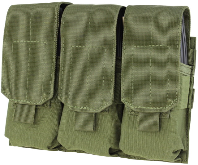 Condor Outdoor Triple M4 Mag Pouch Olive Drab - Condor Outdoor