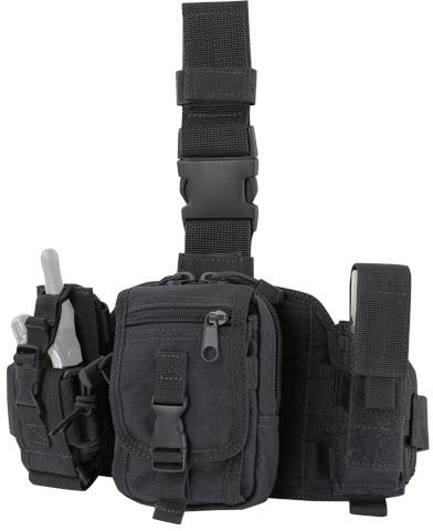 Condor Outdoor Utility Leg Rig Black - Condor Outdoor