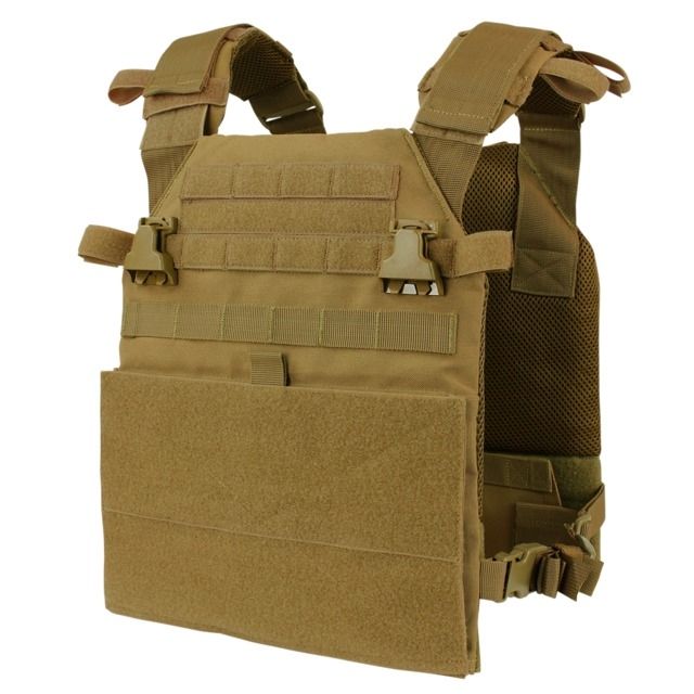 Condor Outdoor Vanquish Plate Carrier Coyote Brown - Condor Outdoor