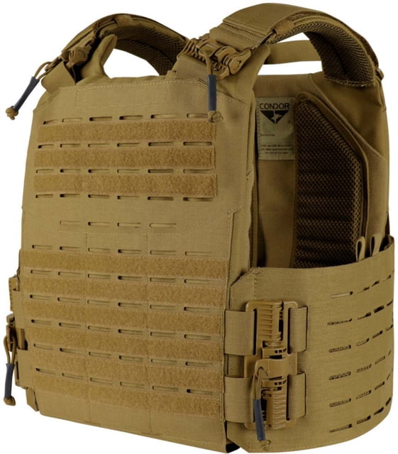 Condor Outdoor Vanquish RS Plate Carrier Coyote Brown Small/Medium - Condor Outdoor