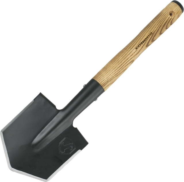 Condor Tool and Knife Wilderness Survival Shovel 19.5in Overall American Hardwood Handle - Condor Tool And Knife