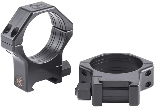 Riton by Contessa 34mm Hardened Steel Picatinny Rifle Scope Rings 12mm height Black NSN #
