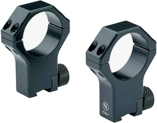 Contessa Dovetail Rings for 11 or 12mm 60 rails 20mm w/QD Medium 1in Black - Contessa