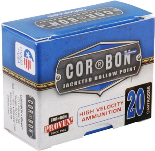 Cor Bon Corbon Ammo .32acp 60gr. Jhp 20-pack - Cor Bon