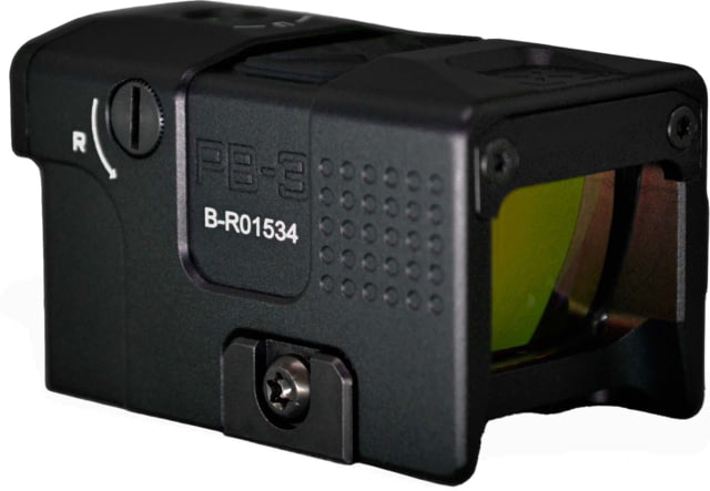 CORD Pandora PB-3 Micro Reflex Red Dot Sight w/Aurawake 1x22-17mm 3/32 MOA Dot/Ring Reticle Black