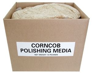 Corncob Polishing Media 10lb. Box - Polishing Media