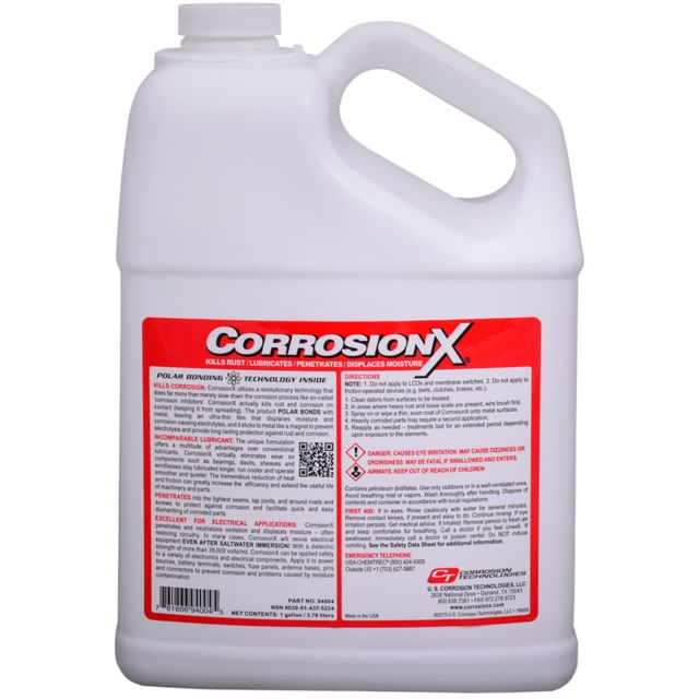 CorrosionX Lubricant 1 Gallon 1 Gallon NSN 8030-01-437-5224 - Corrosionx