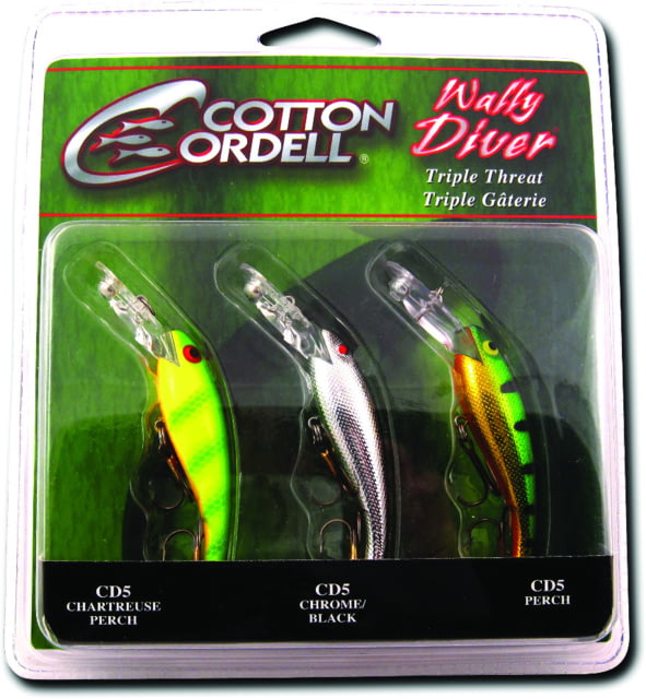 Cotton Cordell Big O Crankbait 3-Packs Assortment 1