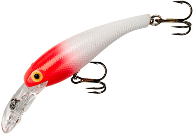 Cotton Cordell Wally Diver Crankbait 2 1/2in 1/4 oz Floating White/Red Head