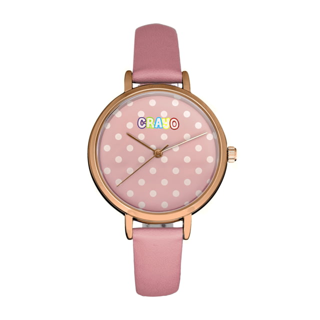 Crayo Dot Strap Watch, Pink/Pink, One Size, CRACR5906