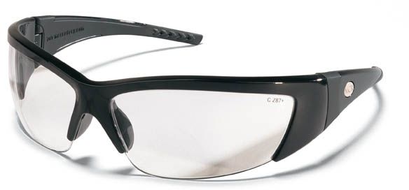 Crews Black Frame Black Rubber Cle  Unit EA - Crews