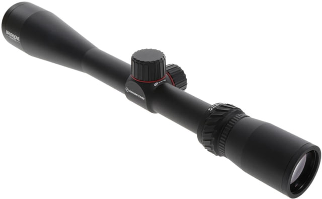 Crimson Trace Brushline Rifle Scope 4-12x40mm 1in Tube Second Focal Plane CT Custom BDC Rimfire Reticle MOC Coating Black - Crimson Trace
