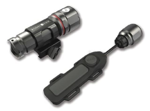 Demo Crimson Trace Cree XPL LED Waterproof Anodized Aluminum Tactical Light for Rail Equipped Long Guns500 Lumens CWL-102 - Crimson Trace