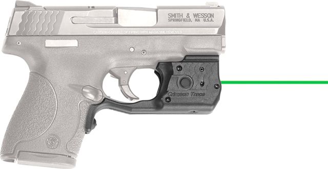 DEMO Crimson Trace Green LaserGuard Pro for S&W Shield w/ 150L Light LL-801G - Crimson Trace