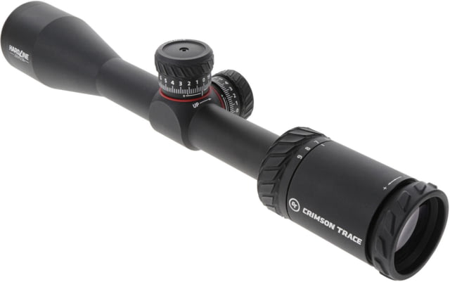 Crimson Trace Hardline Rifle Scope 3-9x40mm 1in Tube Second Focal Plane CT Custom MR1-MOA Reticle MOC Coating Black