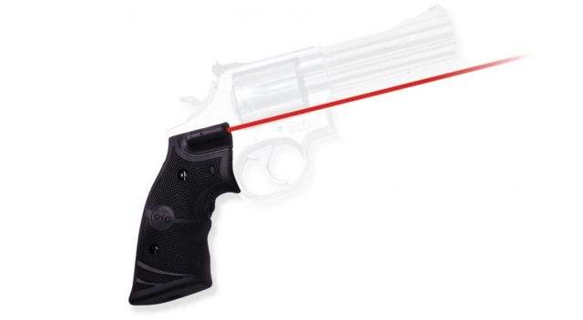 USED Crimson Trace Rubber Handgun Lasergrip S&W N Frames Round Butt LG314 EDEMO1 Used Condition Like New Inspect and Rebox - Crimson Trace