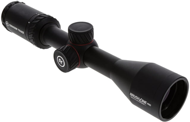 Crimson Trace Brushline Pro Rifle Scope 3-9x40mm 1in Tube 2nd Focal Plane Muzzeloader Reticle Black - Crimson Trace