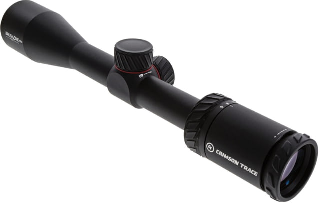 Crimson Trace Brushline Pro Rifle Scope 3-9x40mm 1in Tube 2nd Focal Plane Prp Reticle Matte Black - Crimson Trace