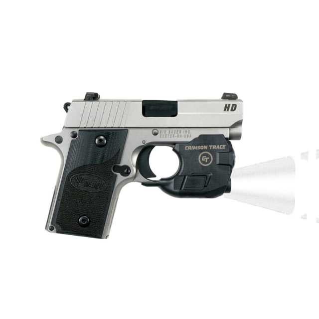 Crimson Trace Lightguard Weapon Light Led With 2 1 3N Batteries Polymer Black Sig Sauer P238 P938