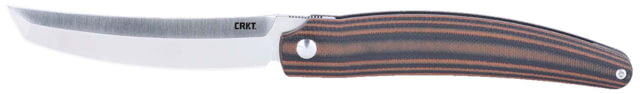 CRKT Ancestor Folding Knife 3.60in D2 Drop Point Blade Brown G10 Handle