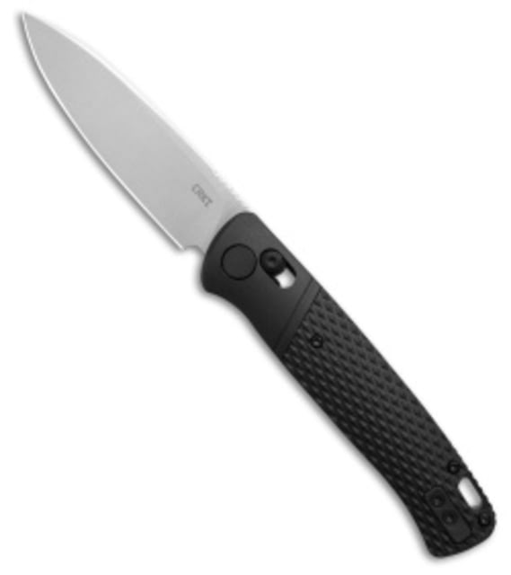 Crkt CRKT Counterpart Crossbar Lock Knife Textured Black GRN 3.31" Satin Black 12C27 adult BHQ-226871