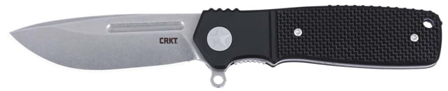 CRKT Homefront Compact Folding Knife 2.91in CPM S35VN Drop Point Blade Black G10 Handle
