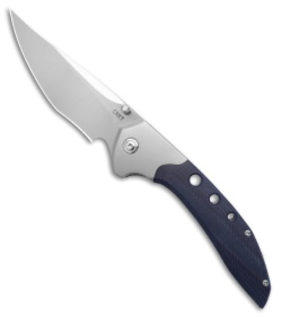 Crkt CRKT Orochi Liner Lock Knife Black G-10/Stainless Steel Bolster 3.5" Satin Black 14C28N adult BHQ-226890