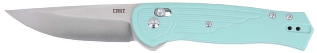 CRKT Sero Folding Knife 3.02in S35VN Drop Point Blade Aqua G10 Handle - Crkt