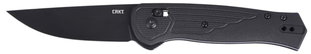 CRKT Sero Folding Knife 3.02in S35VN Drop Point Blade Black G10 Handle
