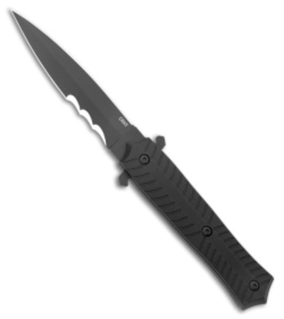Crkt CRKT Xolotl Fixed Blade Knife Black G-10 3.6" Black Black SK-5 adult BHQ-207854