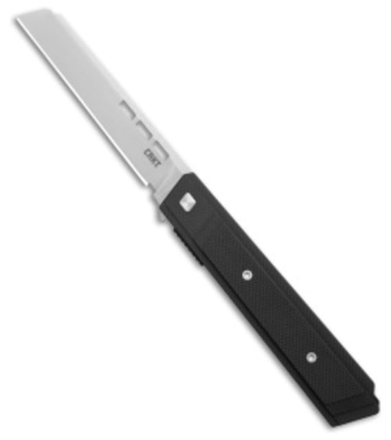 Crkt CRKT Zephyr Liner Lock Knife Black G-10 3.22" Satin D2 Black D2 adult BHQ-226881