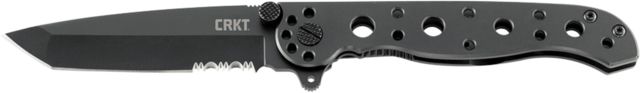 CRKT Knife 3.06in 8Cr13MoV Stainless Steel Blade Tanto Blade Black G10 Handle