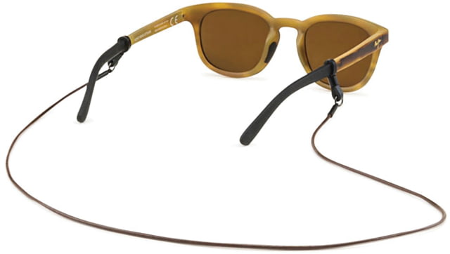 Croakies Leather Eyewear Retainer Brown