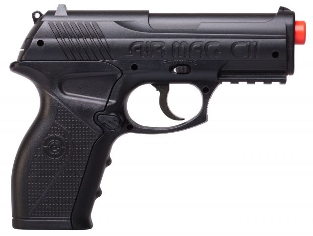 Crosman Air Mag C11 6mm CO2 Powered Semi-automatic Pistol Black - Crosman