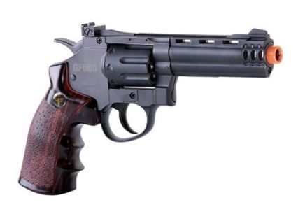 Crosman GF600 357 CO2 Airsoft Revolver6mm cal8 Round - Crosman