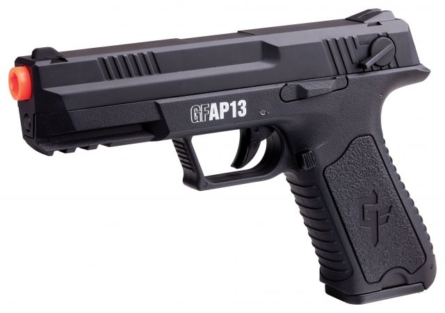 Crosman  Electronic Powered full/Semi-Auto Airsoft Pistol Black - Crosman