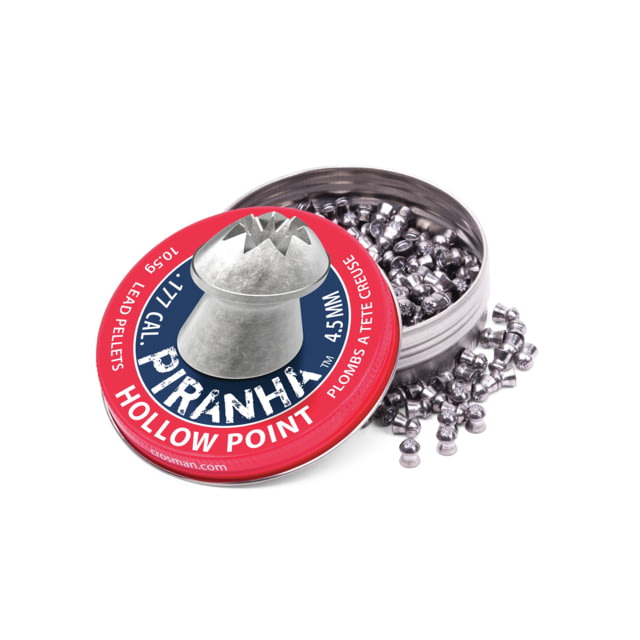 Crosman Premier PiranhaHP Pellets .177 Caliber 10.5 grain 400 Rounds
