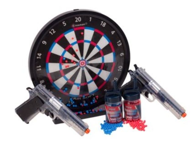 Crosman Stinger Airsoft Challenge Kit w/2 P311 Pistols and Gel-Trap Target