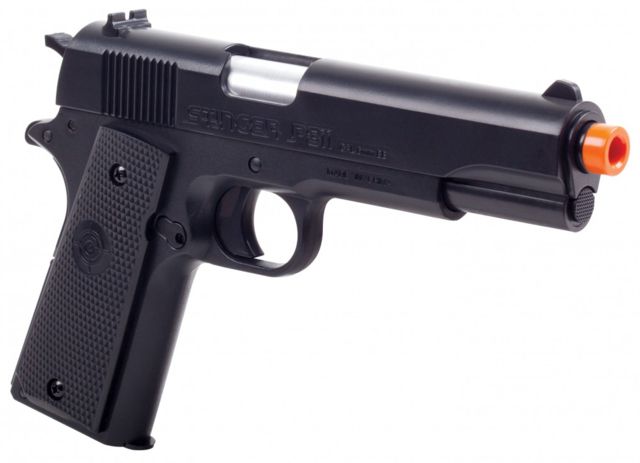 Crosman Stinger P311 6mm Spring Powered Single Shot Airsoft Pistol Black - Crosman