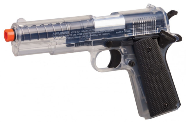 Crosman Stinger P311 6mm Spring Powered Single Shot Airsoft Pistol Clear/Black - Crosman