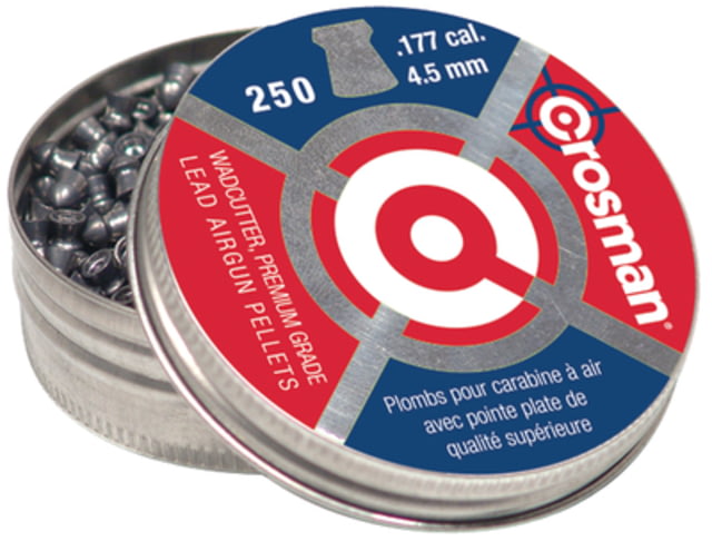 Crosman Wadcutter Pellets .177 Caliber 250 Per Box