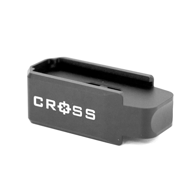 Cross Armory Double Stack for Magpul PMAG Gen 3 Aluminum Hard Black Anodized Black Small 10RD - Cross Armory