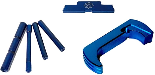Cross Armory 3 Pin Sets Glock Gen 4 BLUE Small - Cross Armory