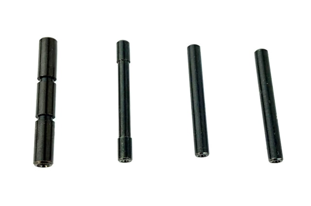 Cross Armory 4 Pin Set P80 Performance Gen 1-3 4140 Ordnance Steel Black Small CRP80PSBK - Cross Armory