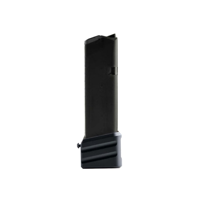 Cross Armory Weighted Base Plate Glock Gen 1-5 19/23/32 +0 Magazine Extension Black Small 0RD - Cross Armory