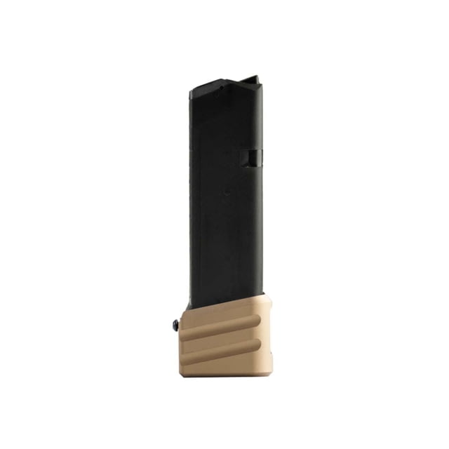 Cross Armory Weighted Base Plate Glock Gen 1-5 19/23/32 +0 Magazine Extension FDE Small 0RD - Cross Armory