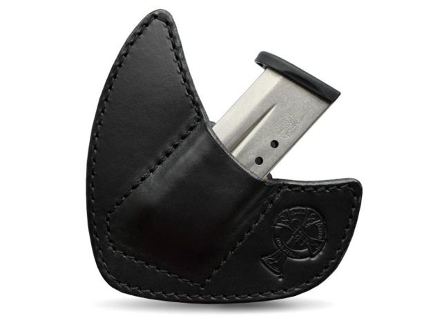 CrossBreed Holsters Gideon Magazine Pocket Holster Ambidextrous 45 ACP Single Stack Black Cowhide - Crossbreed Holsters
