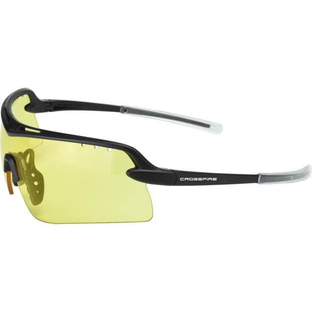 CrossFire DoubleShot Premium Shooting Glasses Amber Black - Crossfire