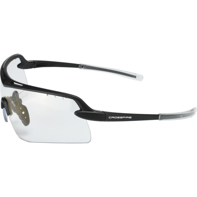 CrossFire DoubleShot Premium Shooting Glasses Clear Black - Crossfire